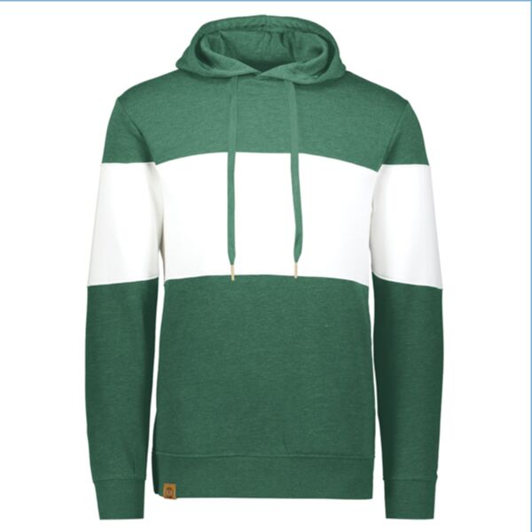 Men's All-American Fleece Colorblocked Hooded Sweatshirt Thumbnail