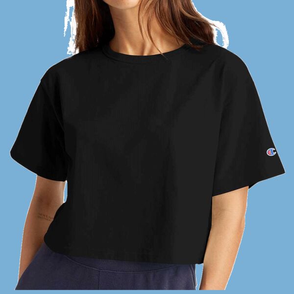 Women's Heritage Jersey Crop T-Shirt Thumbnail