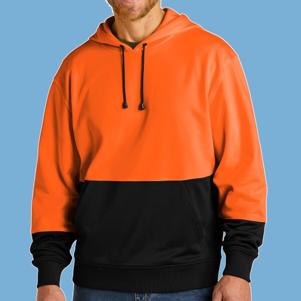 Enhanced Visibility Fleece Pullover Hoodie Thumbnail