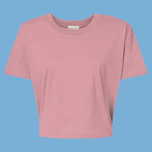 Women's Cotton Jersey Go-To Headliner Crop Tee Thumbnail