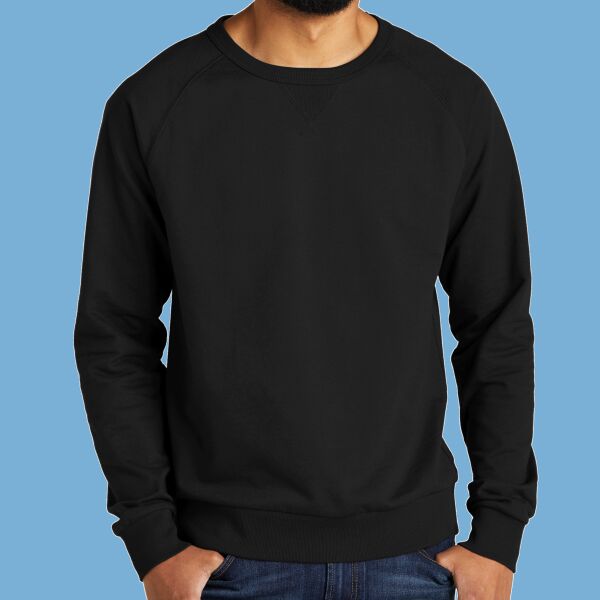 Unisex Organic French Terry Crewneck Sweatshirt Thumbnail
