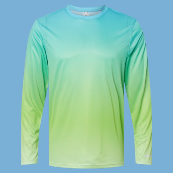 Barbados Performance Pin Dot Long Sleeve T-Shirt Thumbnail