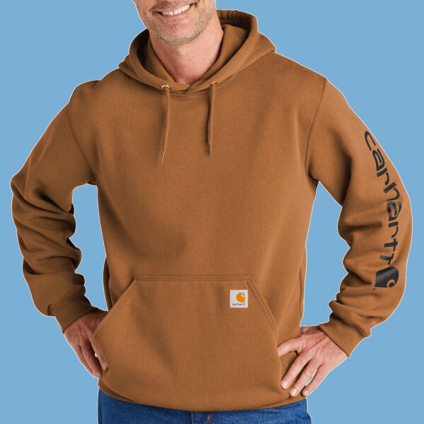 Midweight Hooded Logo Sweatshirt Thumbnail