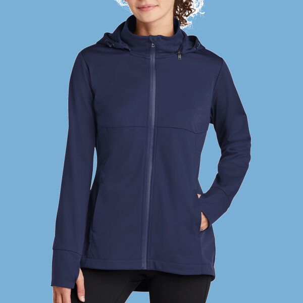 Women's Hooded Soft Shell Jacket Thumbnail