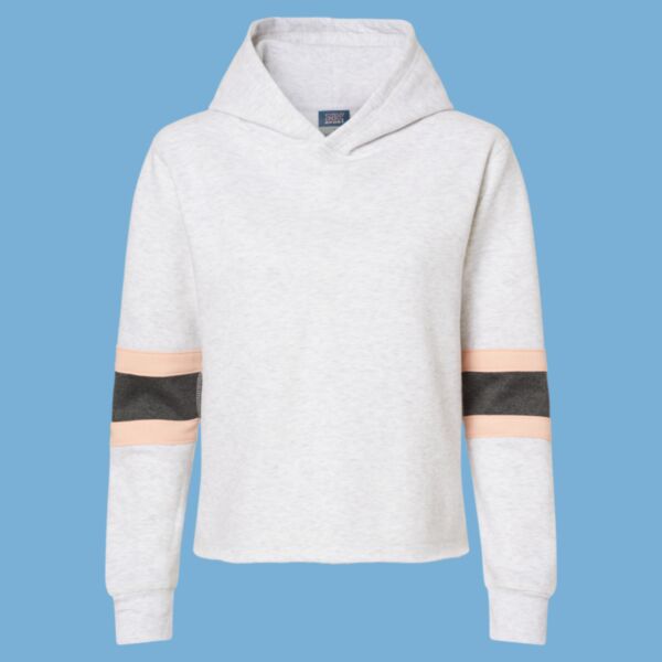 Women's Sueded Fleece Thermal Lined Hooded Sweatshirt Thumbnail