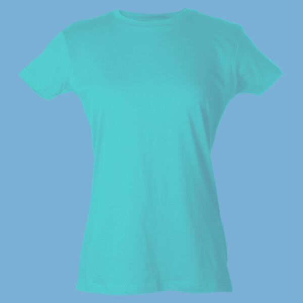Women's Fine Jersey Slim Fit T-Shirt Thumbnail