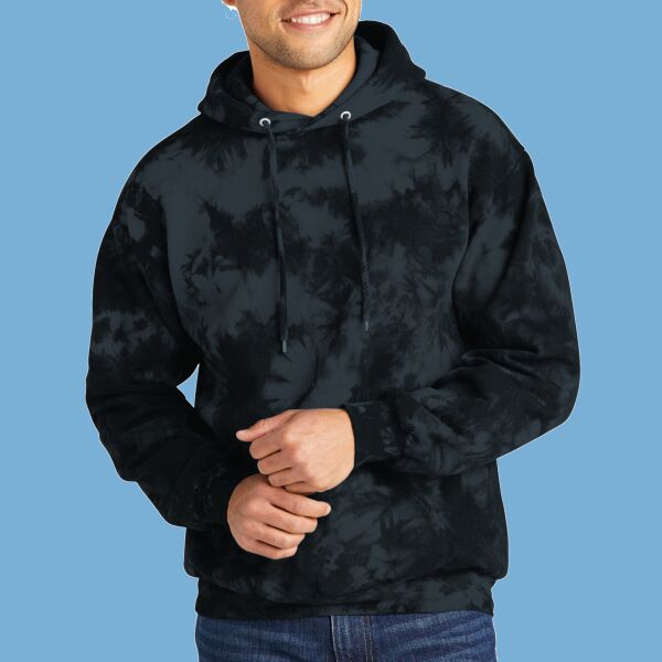 Crystal Tie Dye Pullover Hoodie Thumbnail