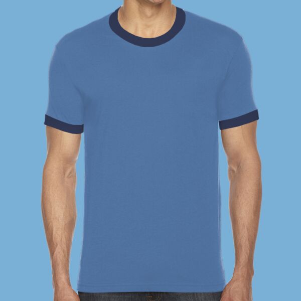 USA-Made 50/50 Ringer Tee Thumbnail