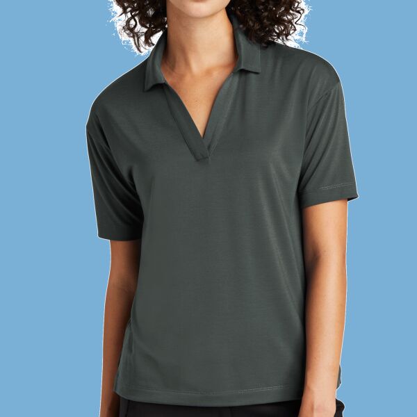 Women's Stretch Jersey Polo Thumbnail