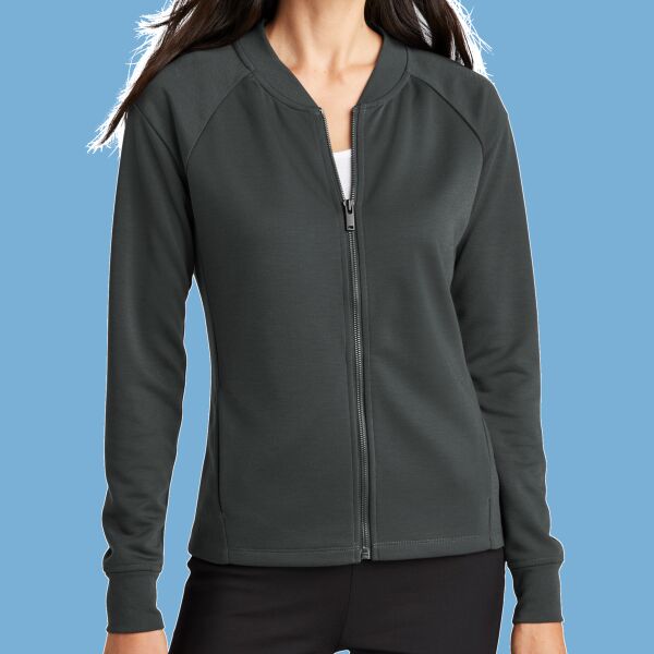 Women's Double Knit Bomber Thumbnail