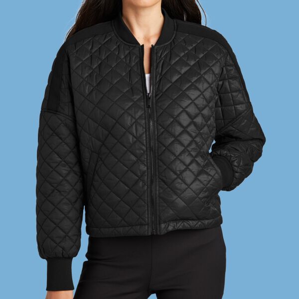 Women's Boxy Quilted Jacket Thumbnail