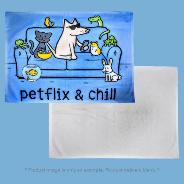 Sublimation Fleece Baby Blanket Thumbnail
