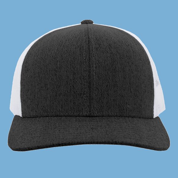 Heather Trucker Snapback Cap Thumbnail