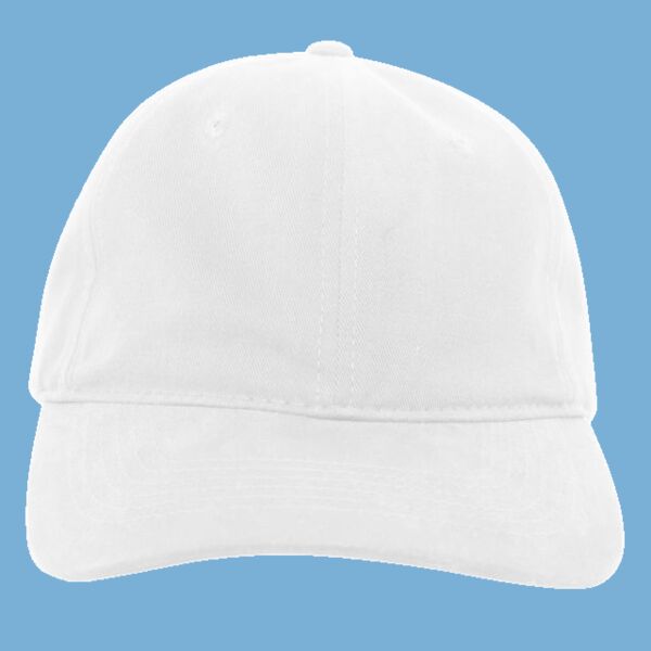 Brushed Cotton Twill Buckle Strap Adjustable Cap Thumbnail