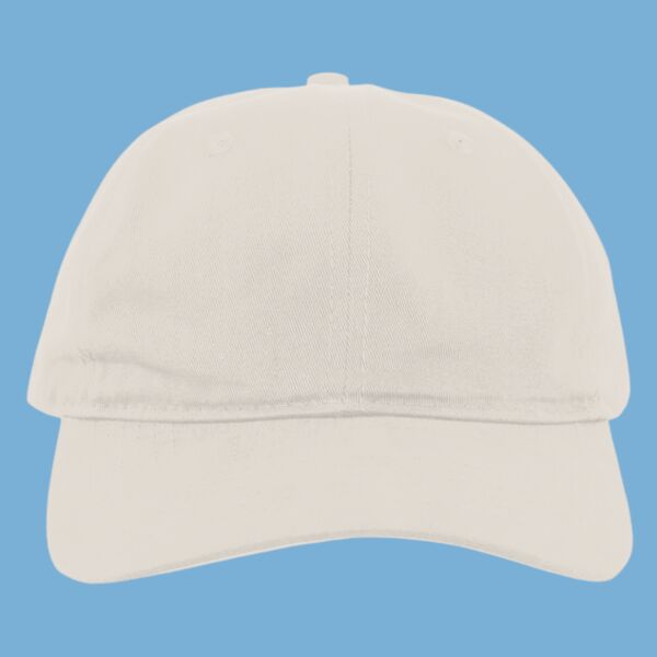 Brushed Cotton Twill Hook-And-Loop Adjustable Cap Thumbnail