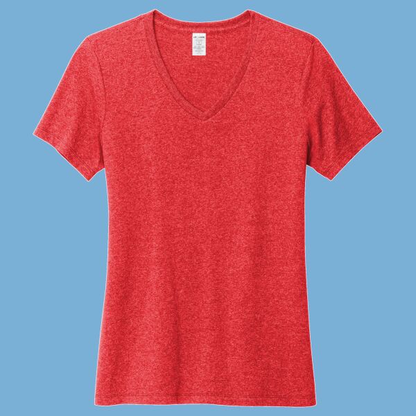 Women's Recycled Blend V Neck Tee Thumbnail