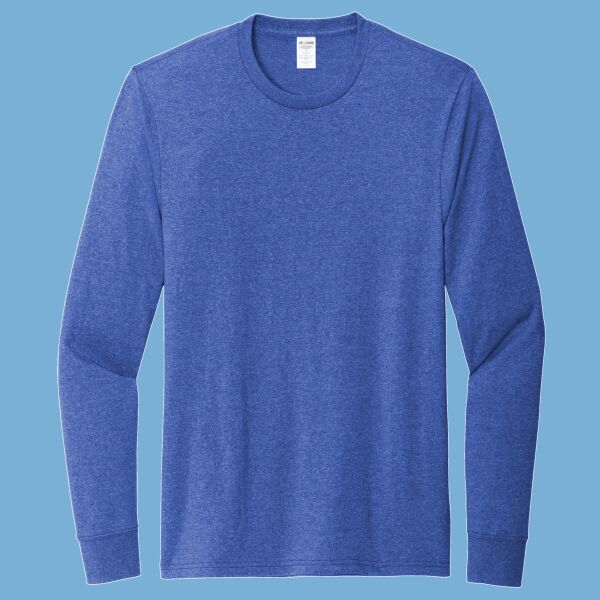 Unisex Long Sleeve Recycled Blend Tee Thumbnail