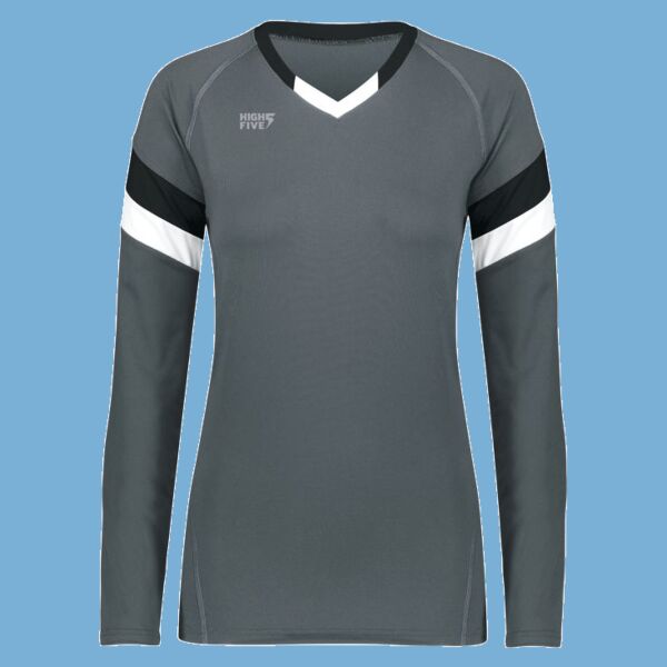 Girls TruHit Tri-Color Long Sleeve Jersey Thumbnail