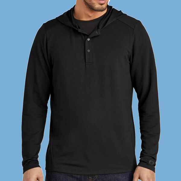 Luuma Flex Hooded Henley Thumbnail