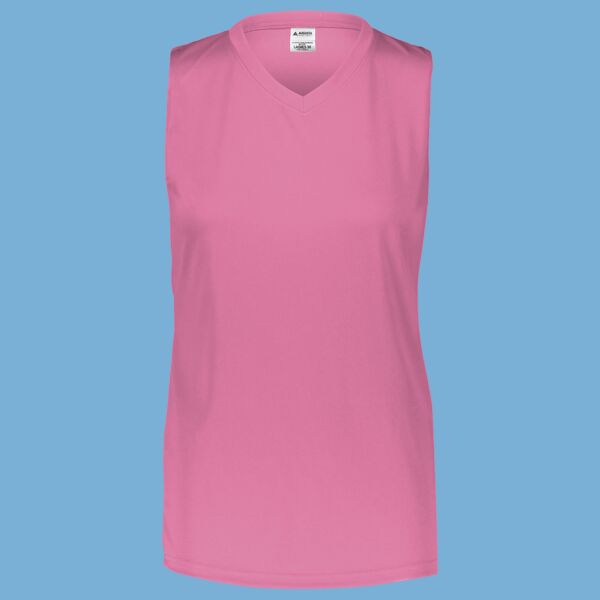 Girls Attain Wicking Sleeveless Jersey Thumbnail