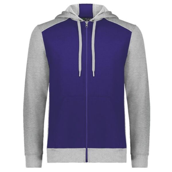 Eco Revive™ Three-Season Triblend Fleece Full-Zip Hooded Sweatshirt Thumbnail