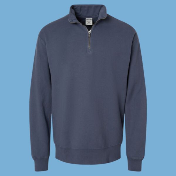 Garment-Dyed Quarter-Zip Sweatshirt Thumbnail