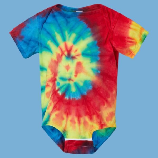 Infant Spiral Tie-Dyed Onesie Thumbnail