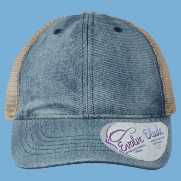 Women's Denim Mesh-Back Cap Thumbnail
