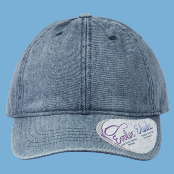 Women's Denim Cap Thumbnail