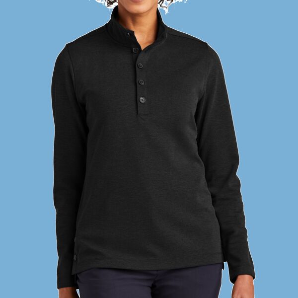Women's Mid Layer Stretch 1/2 Button Thumbnail