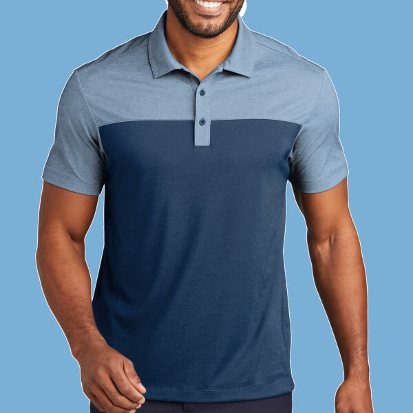 Fine Pique Blend Blocked Polo Thumbnail