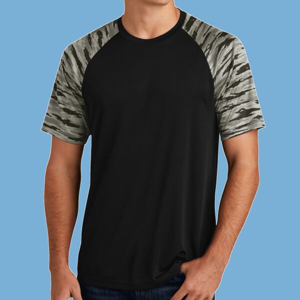 Drift Camo Colorblock Tee Thumbnail