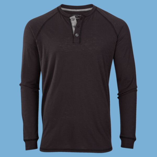 Henley Long Sleeve T-Shirt Thumbnail