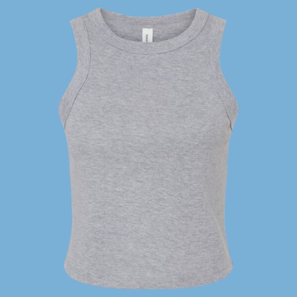 Women's Micro Rib Racer Tank Thumbnail
