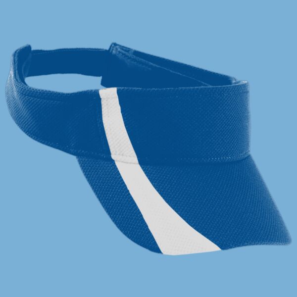 Adjustable Wicking Mesh Two-Color Visor Thumbnail