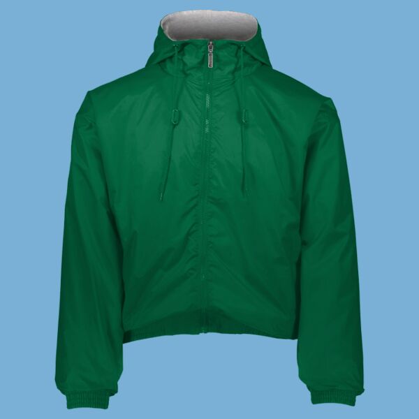 Youth Hooded Taffeta Jacket/Fleece Lined Thumbnail