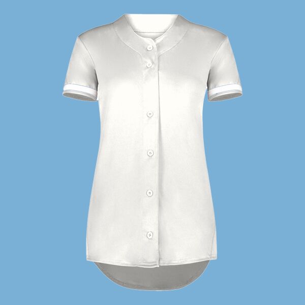 Ladies Cutter+ Full Button Softball Jersey Thumbnail
