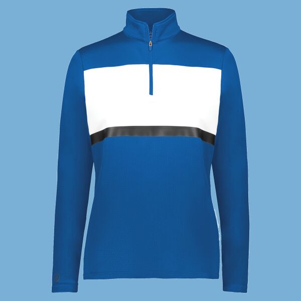 Ladies Prism Bold 1/4 Zip Pullover Thumbnail