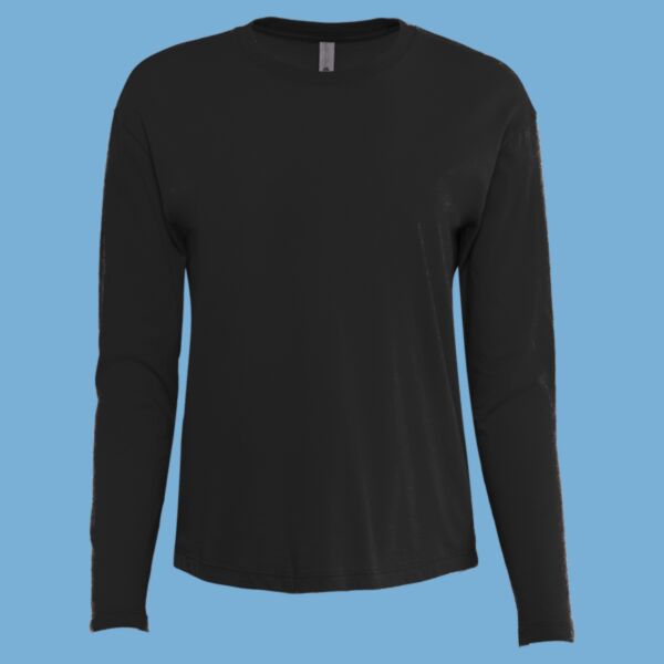 Women's Cotton Relaxed Long Sleeve T-Shirt Thumbnail