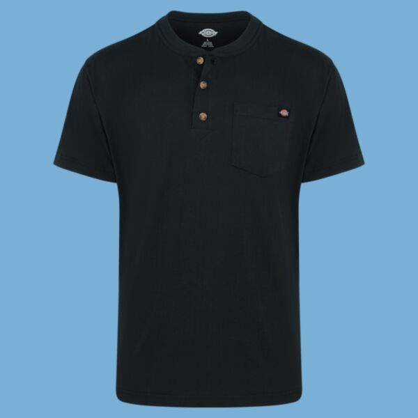 Heavyweight Traditional Short Sleeve Henley Thumbnail