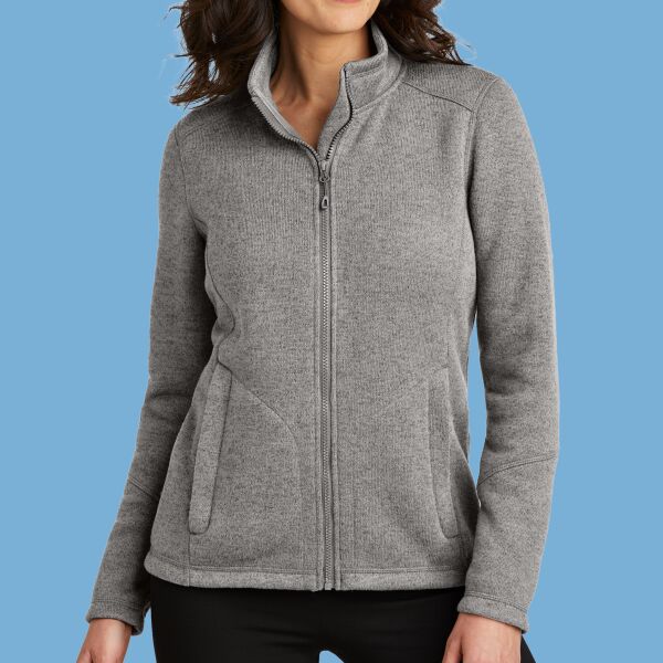 Women's Arc Sweater Fleece Jacket Thumbnail