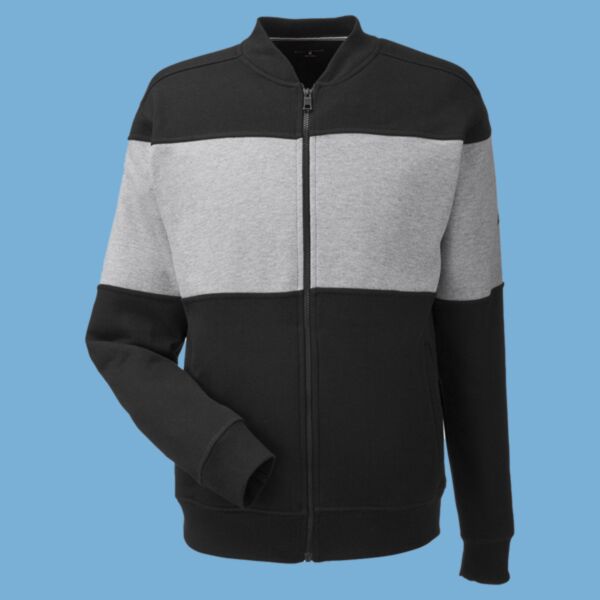 Anchor Fleece Colorblocked Bomber Jacket Thumbnail