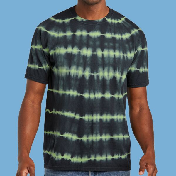 Allover Stripe Tie Dye Tee Thumbnail