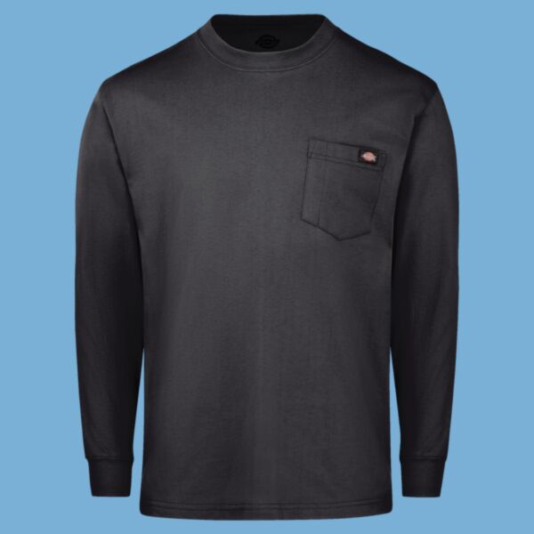 Men's Tall Traditional Heavyweight Long Sleeve T-Shirt Thumbnail