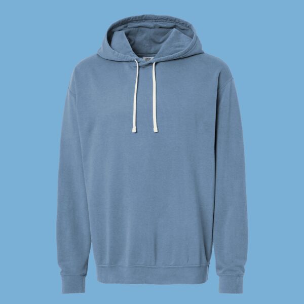 Garment-Dyed Lightweight Fleece Hooded Sweatshirt Thumbnail