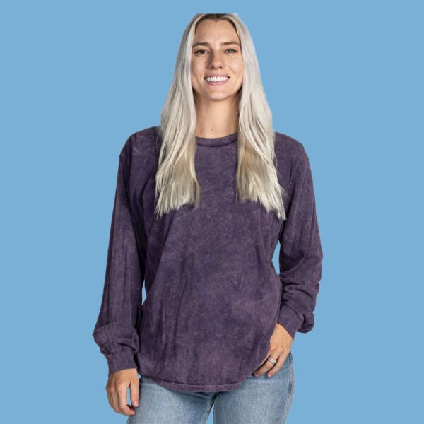 Mineral Wash Long Sleeve T-Shirt Thumbnail
