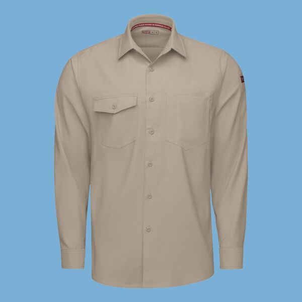 Cooling Long Sleeve Work Shirt - Tall Sizes Thumbnail