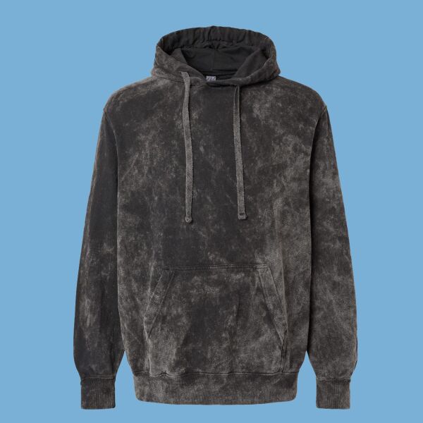Premium Fleece Mineral Wash Hooded Sweatshirt Thumbnail