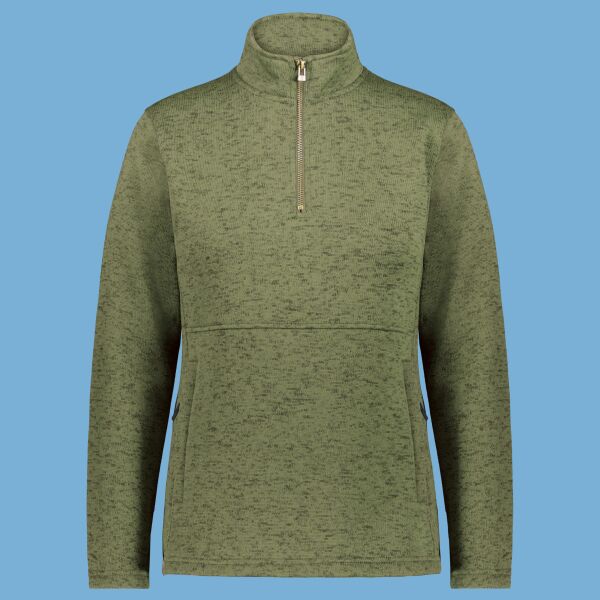 Ladies Alpine Sweater Fleece 1/4 Zip Pullover Thumbnail
