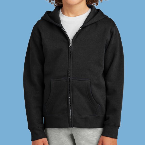 Youth V.I.T. Fleece Full Zip Hoodie Thumbnail